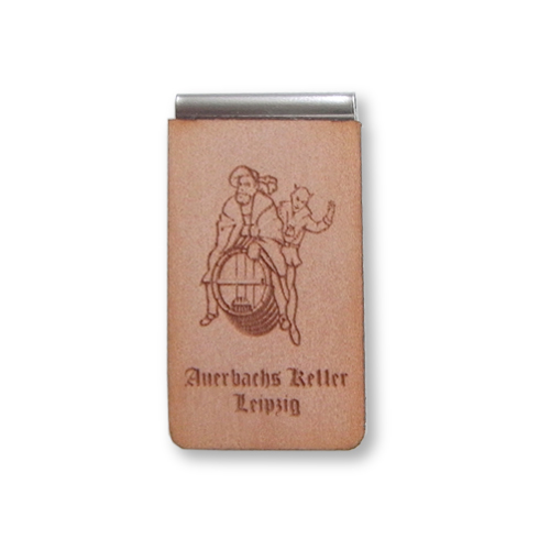 Lesezeichen mit Logo